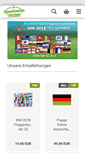 Mobile Screenshot of flaggenparadies.de